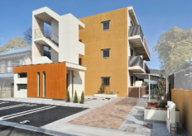 川木建設のマンション建築事例2枚目